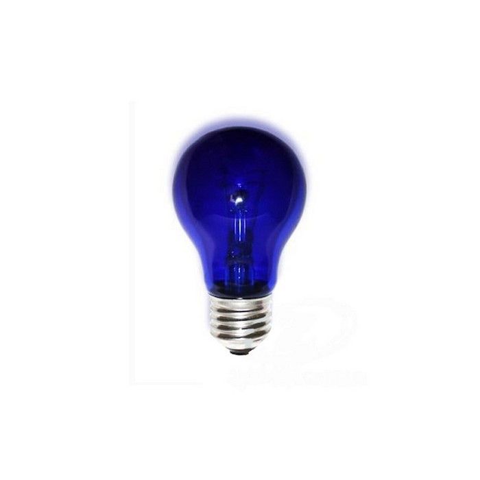Лампа накаливания 230-60 индикатор синий А55.