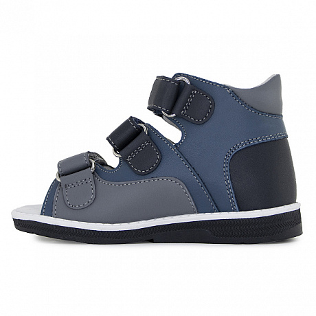 Сандали ортопедические Ортобум для мальчиков 25057-07 синяя сталь. Изображение 5 из 5